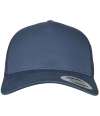 F6506 6506 Flexfit 5 Panel Retro Trucker Cap Navy colour image